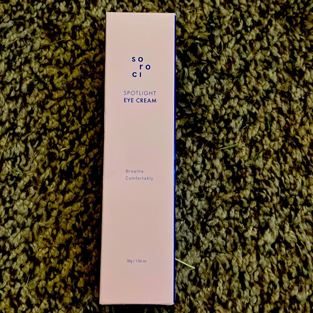 Soroci spotlight eye cream